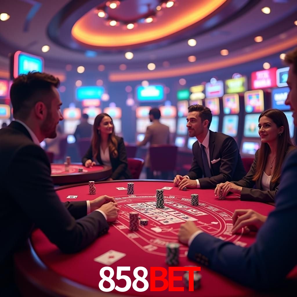 Mesa de Blackjack 858bet